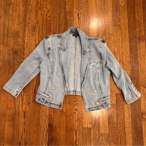 Generation Love Women's Light Blue Denim Jacket Size Large